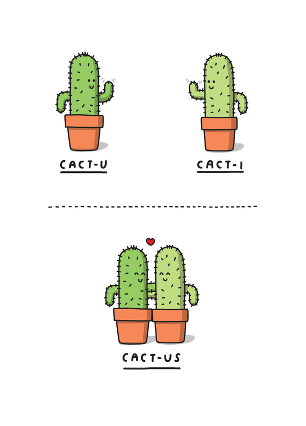 Cact-Us Card