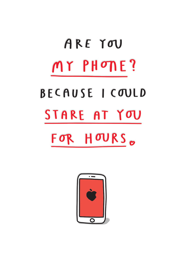 Are You My Phone? Card