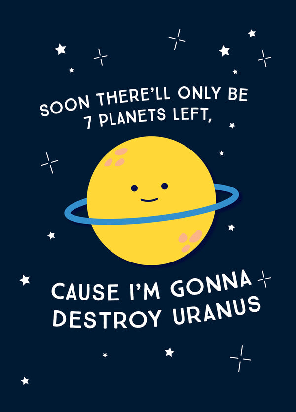 7 Planets Card