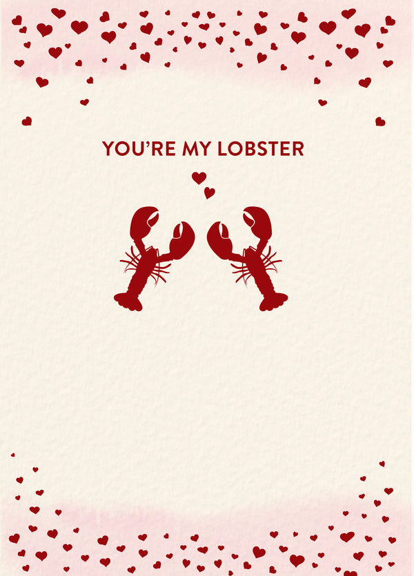 You're My Lobster Card