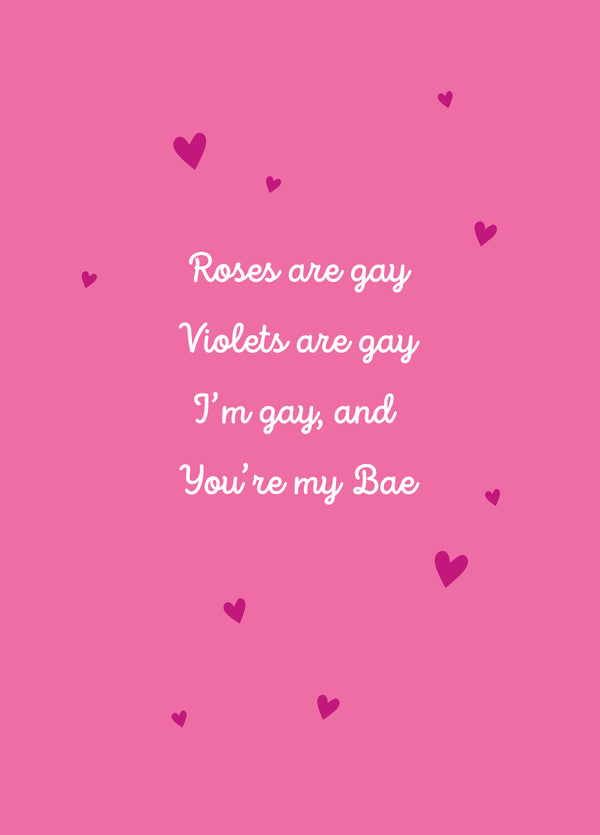 You're My Bae Card