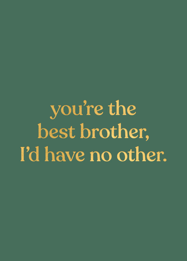 Best Brother Card