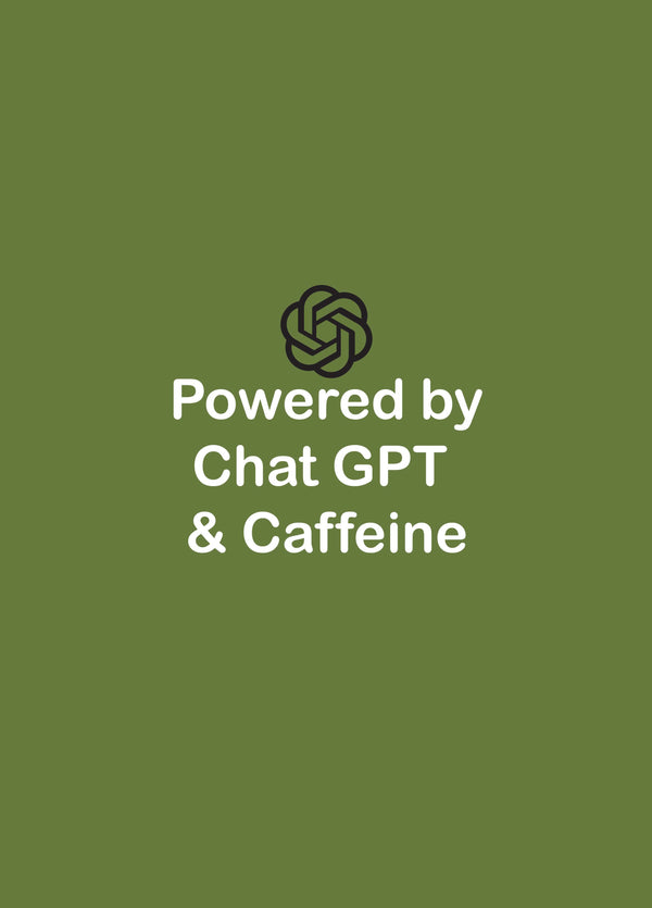 Powered By Chat GPT Card