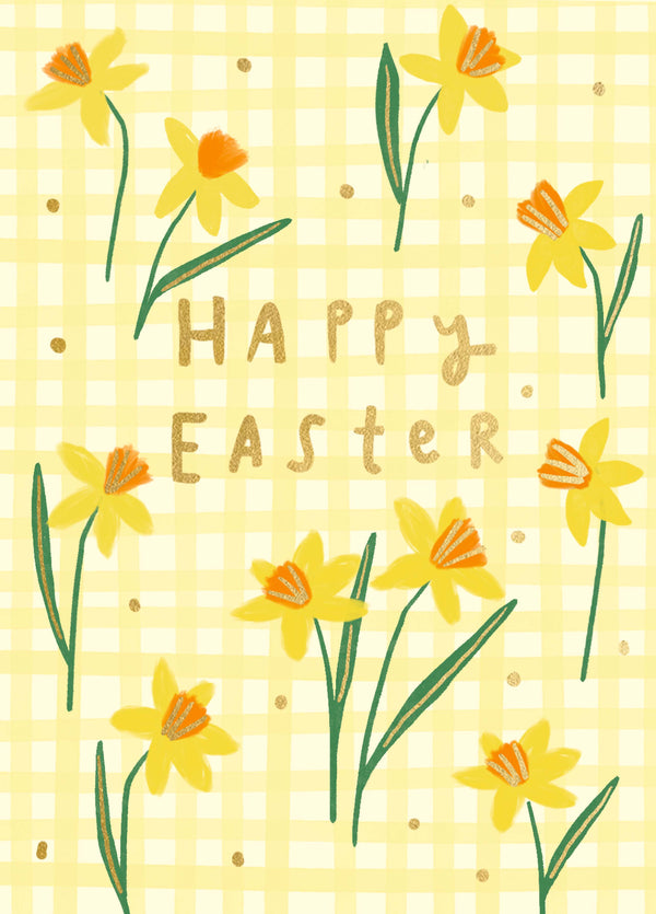 Easter Daffodils Card