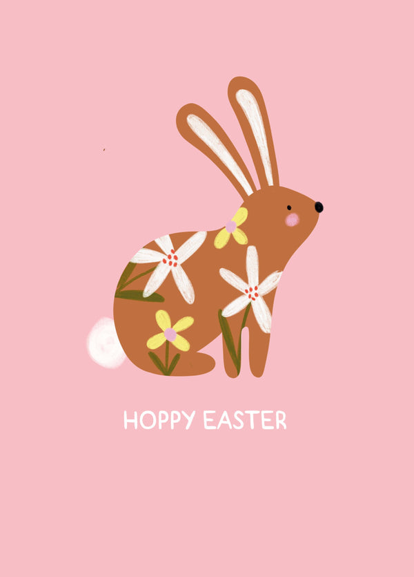 Hoppy Easter Card