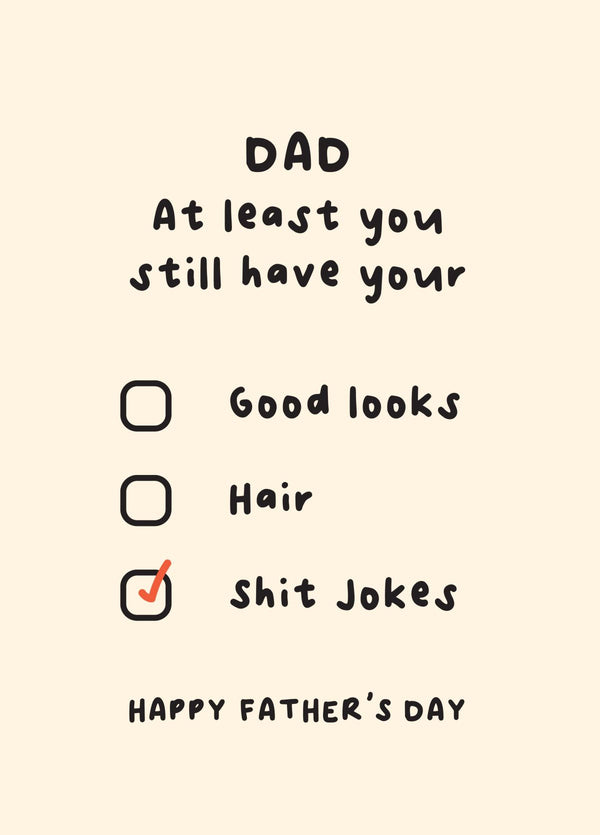 Shit Jokes Card