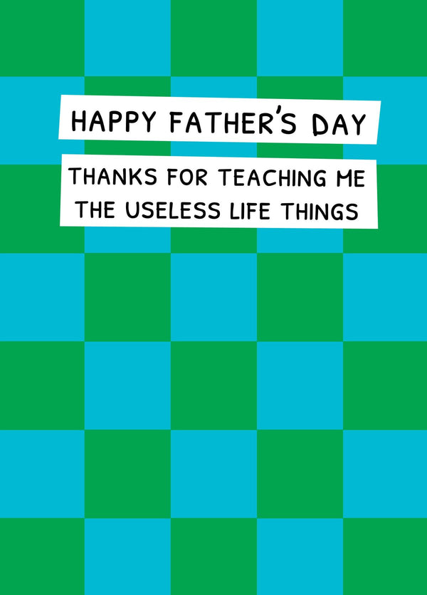Useless Life Things Card