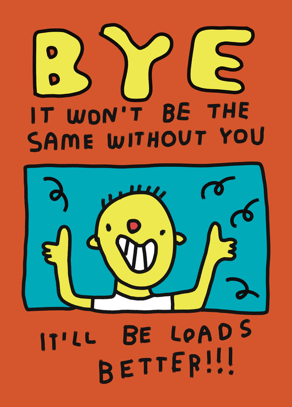 Zoe Bread Bye Card