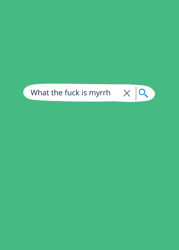 What The Fuck Is Myrrh? Christmas Card