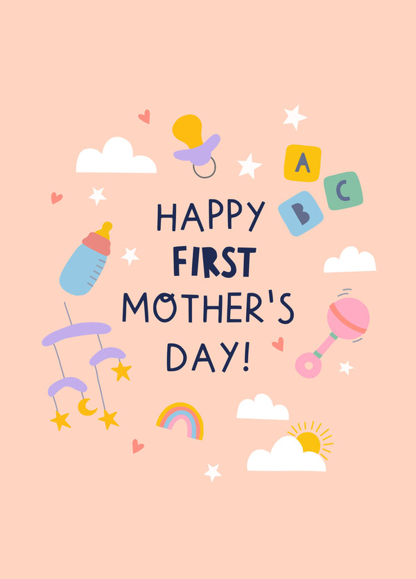 Happy First Mother's Day! Card